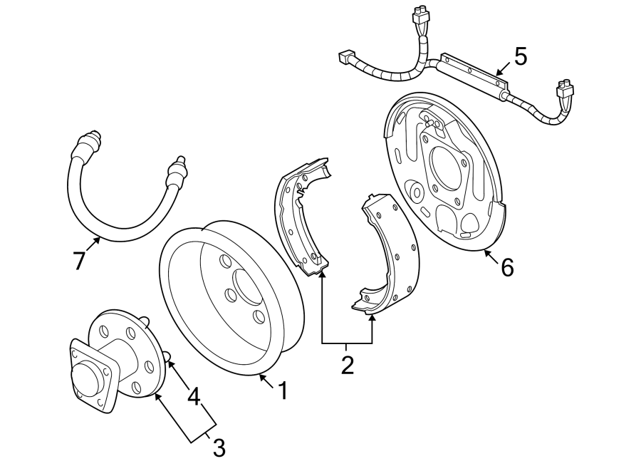 02 Rear Wheel Drive Chevy Cavalier Brake Line Detailed Diagr