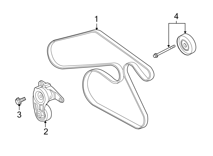 Chevrolet Impala Serpentine Belt 12654815 GM Parts Wholesale Canada