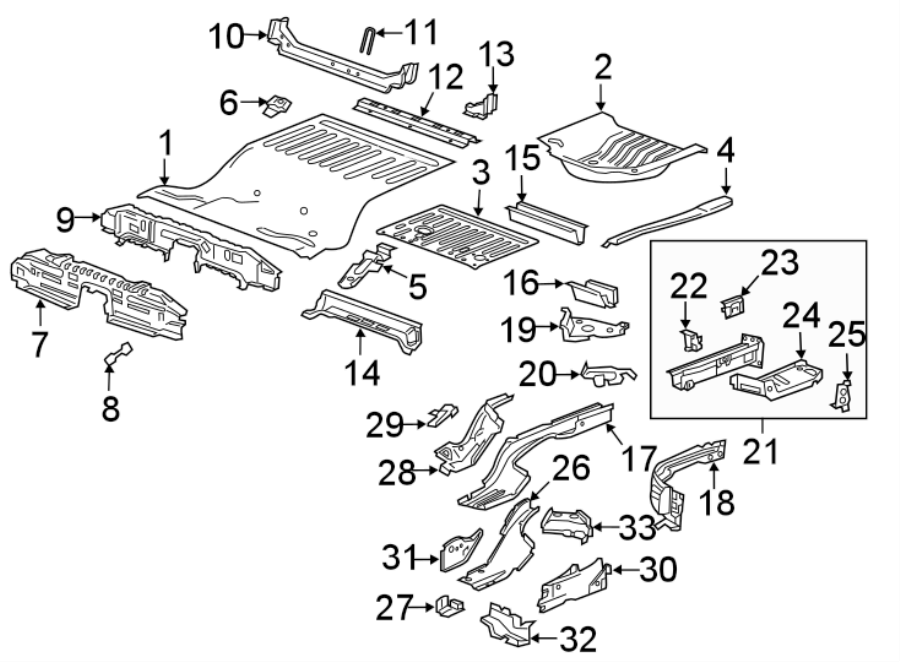 Buick Regal Sportback Rail. REINFORCED. SPORTBACK, 5-LINK SUSPENSION ...