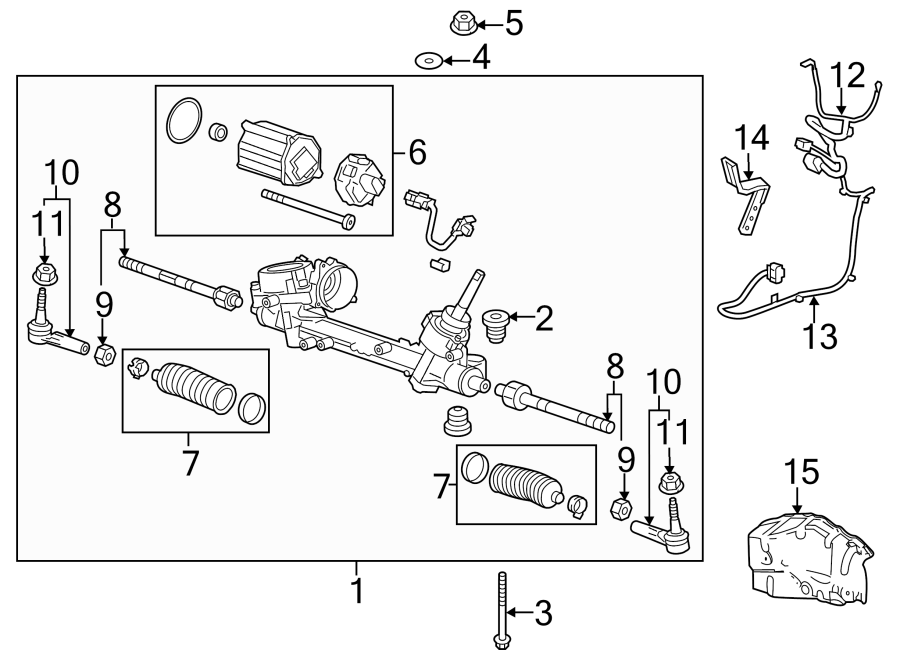 Buick Verano Power Steering Assist Motor 13419648 GM Parts