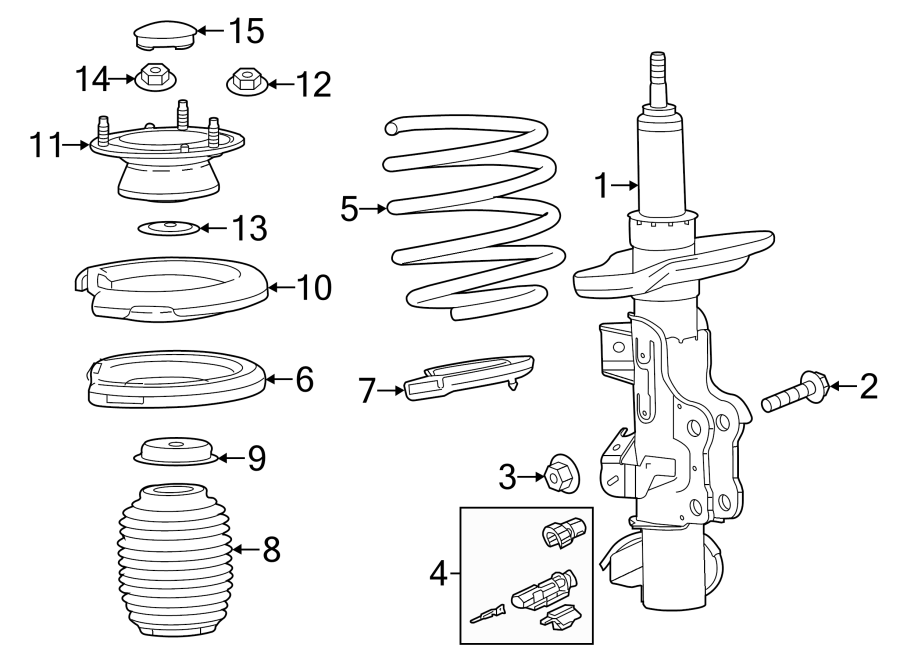 Cadillac CTS Suspension Ride Height Sensor Connector - 19332631 | GM