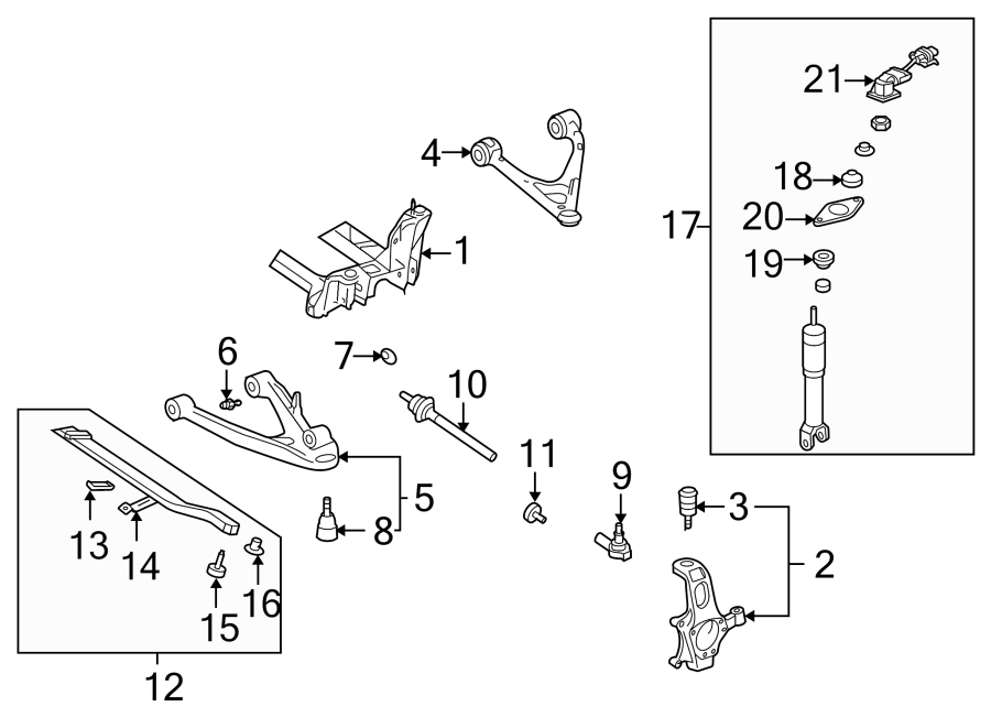 Cadillac XLR Adjust link. Alignment camber / toe lateral link. Inner