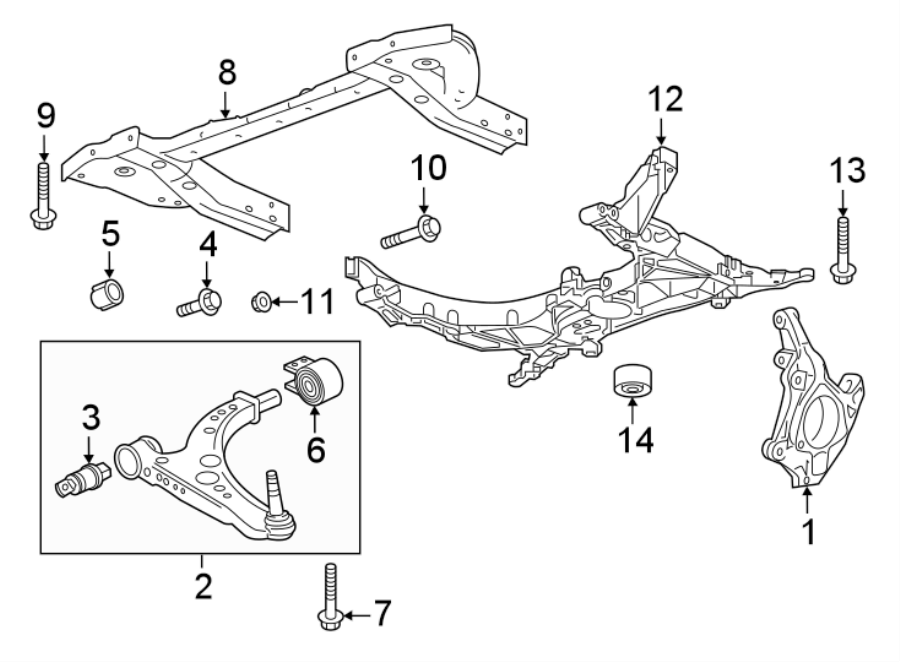 Chevrolet Bolt Engine Compartment Diagram