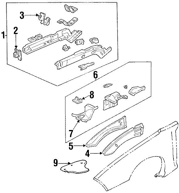 1969 pontiac firebird window diagram