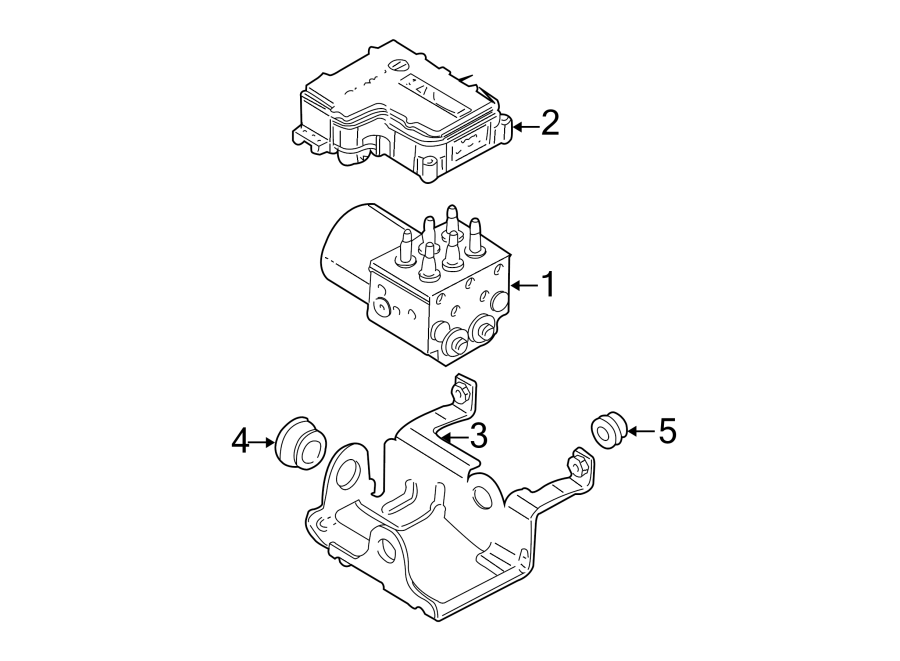 Chevrolet Silverado 1500 Abs control module - 19244884 | GM Parts