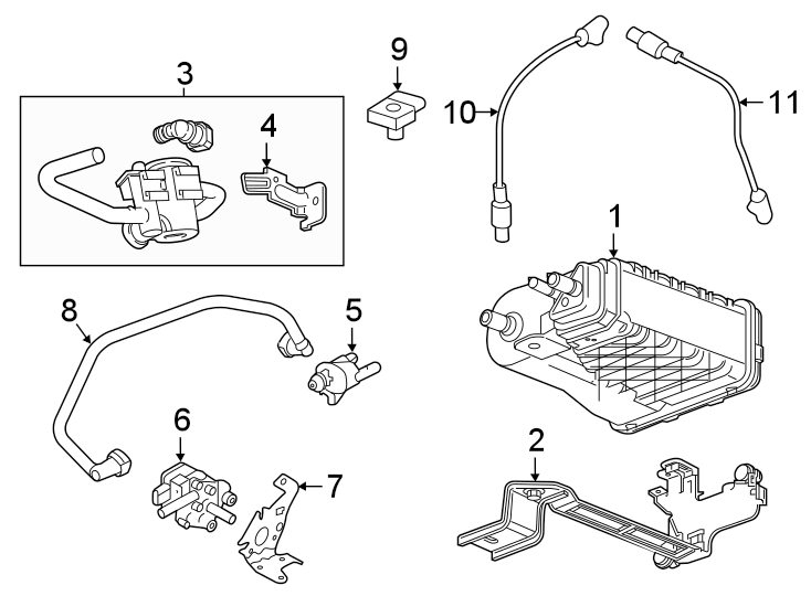 2009 Chevy Silverado Evap System Diagram