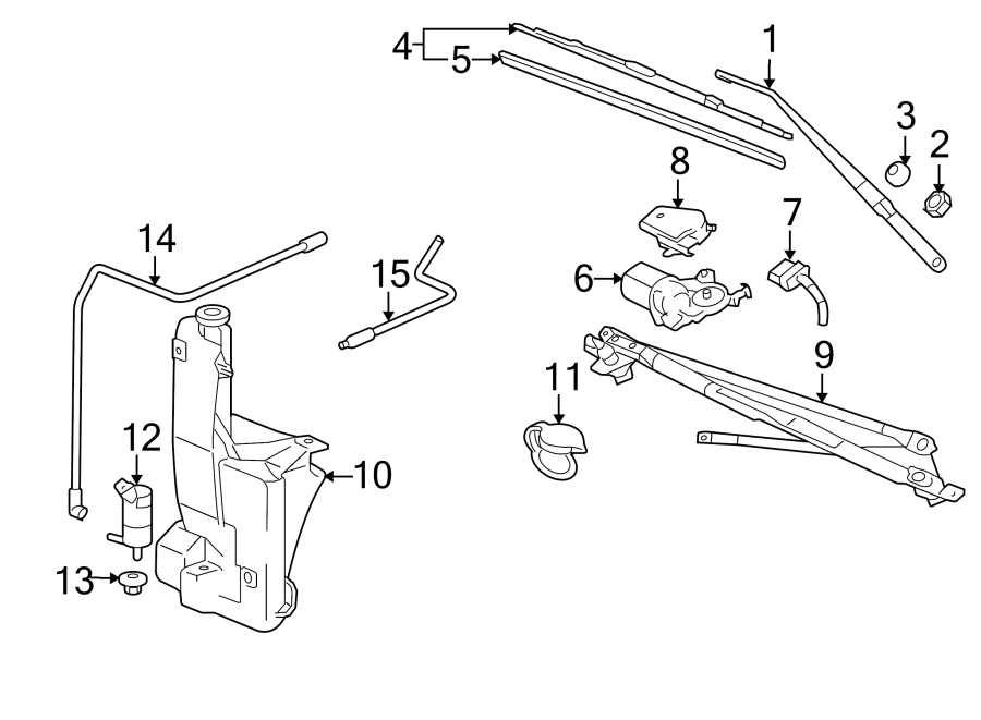 2007 Chevy Silverado 1500 Windshield Wipers