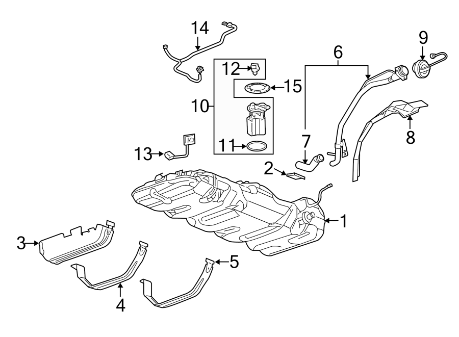 Chevrolet Uplander Fuel Pump Wiring Harness. Wire harness. Fuel ...