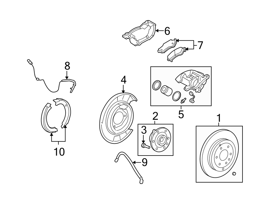 Chevrolet Traverse Plate assembly - brake backing. (rear). Left, awd ...