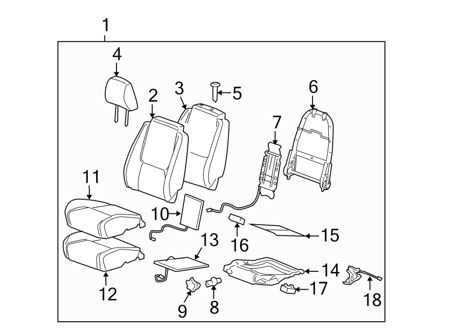 Chevrolet-Equinox-Seat-Cushion-Spring.-DRIVER-SEAT-W/GXP-...