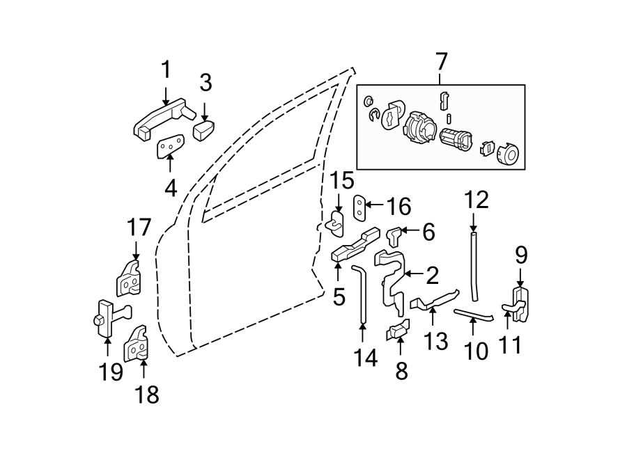 Chevy Equinox Door Lock Diagram