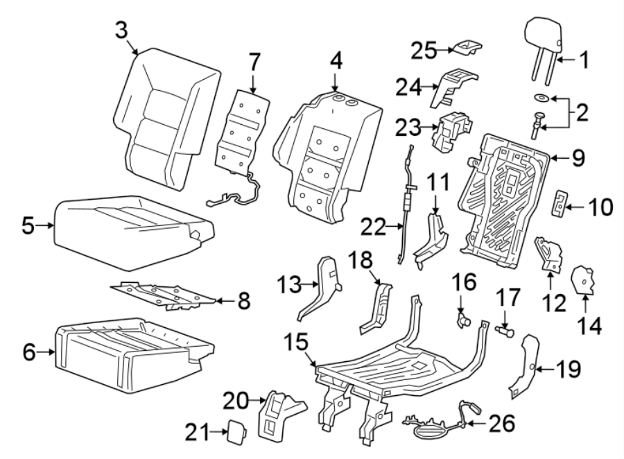 Chevrolet-Equinox-Power-Seat-Wiring-Harness.-40%-SEAT-...