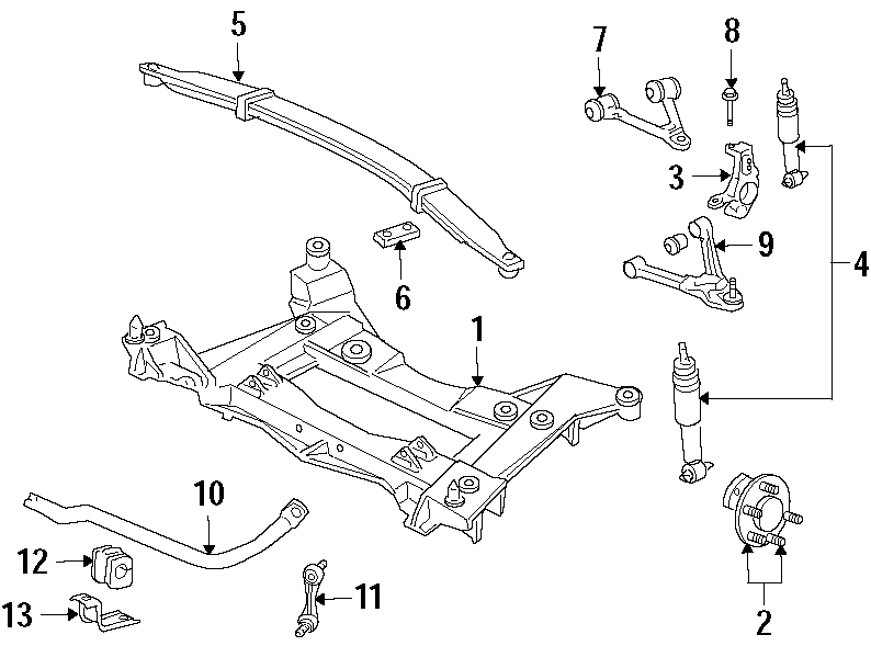 Chevrolet C10 Suspension Control Arm (Front, Upper, Lower) 23490421