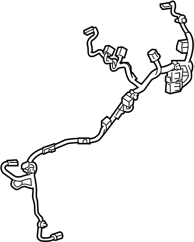 Cadillac CTS Door Wiring Harness (Front). W/CTS V - 84012125 | GM Parts Wholesale Canada, Calgary AB
